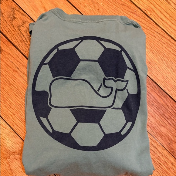 Men’s Vineyard Vines Soccer Long Sleeve Shirt in Blue size medium - Picture 2 of 3